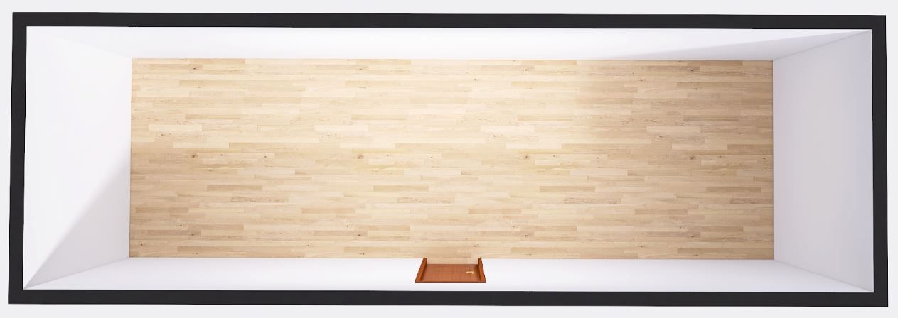 Dom modułowy 4m x 12m APOLLO Wariant S - Wizualizacja