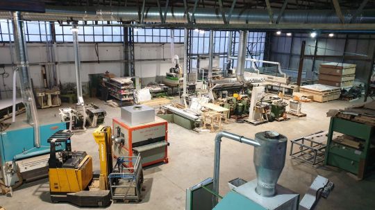 JZM DOMKI, Stolarnia, tu powstają domki